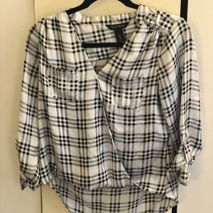 White House Black Market Work Blouse